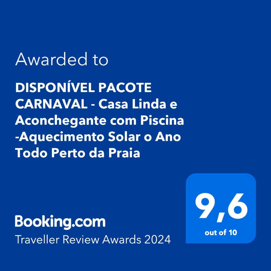 Casa Linda E Aconchegante Com Piscina -Aquecimento Solar O Ano Todo Perto Da Praia プライア・グランデ エクステリア 写真